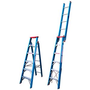 Indalex PRODPF 150Kg Fibreglass Dual Purpose Ladder