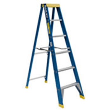 Fibreglass Single Sided Step Ladders