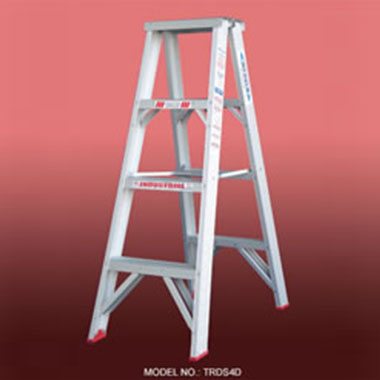 Step Ladders - Aluminium Double Sided 135 Kg - Indalex TRDSD