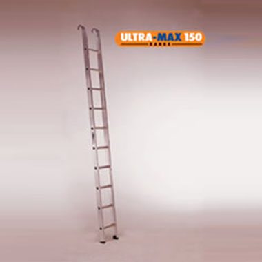 Single / Straight Ladders - Aluminium 150Kg - LADaMAX SI